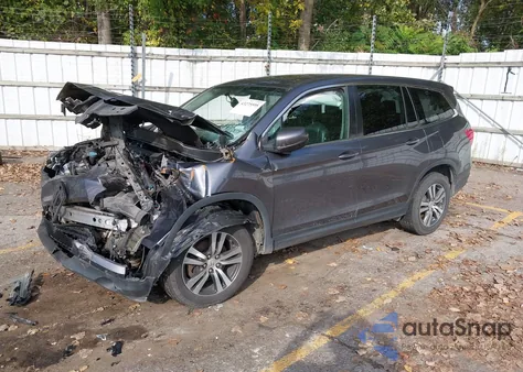 2017 Honda Pilot Ex-L из США, поврежденный, VIN 5FNYF6H54HB093719